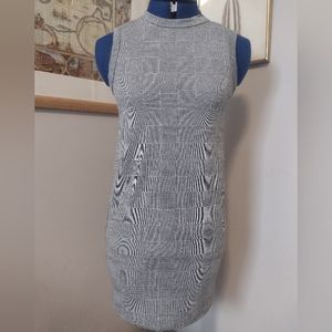 🆕ANTISTAR Plaid Checker Sleeveless Scoop Neck Stretch Dress! 🇨🇦MADE!!